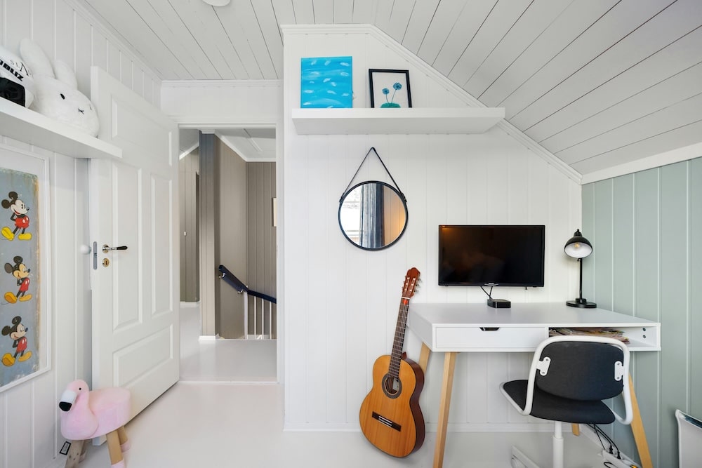 attic office setup