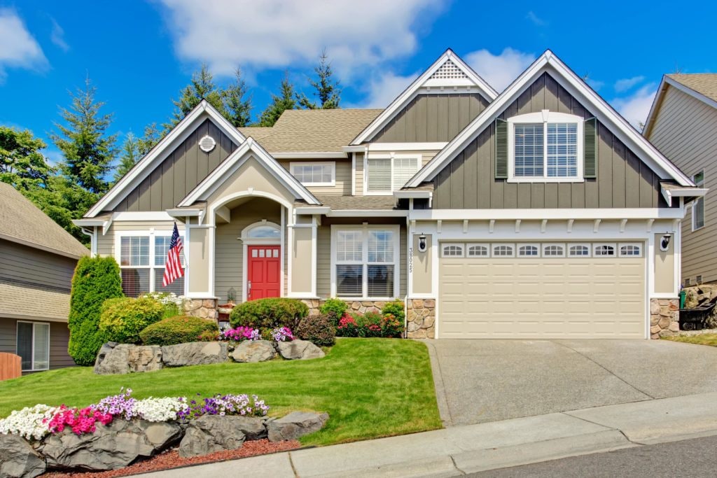 modern home exterior